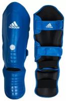 Защита голени и стопы WAKO Super Pro Shin Instep Guards синяя (размер M)