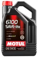 Полусинтетическое моторное масло Motul 6100 SAVE-lite 5W30, 4 л, 3.6 кг