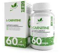 L-Carnitine 750 мг NaturalSupp (Л-Карнитин Тартрат) 60 капс