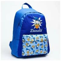Disney Рюкзак молод Дональд, 42х31х15 см, отд на молнии, н/карман, синий