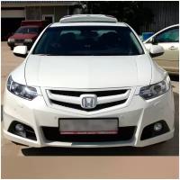 Решетка радиатора Спорт для автомобиля Honda Accord 8 (Хонда Аккорд 8) (2008-2011) дорест