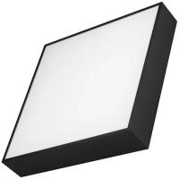 Светильник SP-QUADRO-S350x350-30W Warm3000 (BK, 120 deg, 230V) (Arlight, IP40 Металл, 3 года)