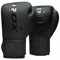 Боксерские перчатки RDX Kara BGR-F6MB черные 16 унций