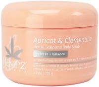 Скраб для кожи головы и тела абрикос и клементин / Apricot & Clementine Herbal Scalp & Body Scrub 207 гр