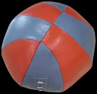 Мяч медбол 2кг из тента. Диаметр 16 см. Наполнитель текстиль + резиновая крошка DNN