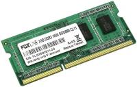 Оперативная память для ноутбука Foxline FL1600D3S11-2G SO-DIMM 2Gb DDR3 1600 MHz FL1600D3S11-2G