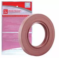 ROSTECO 20016 Сальник хвостовика ГАЗ 3110, 2705 42 х 75 х 10 красный FPM в пакете Rosteco