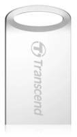 USB 2.0 Flash Drive 16GB Transcend JetFlash 510S металл, серебро (TS16GJF510S)