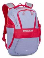 RIVACASE 5225greyred / Рюкзак для ноутбука 15,6