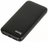 Внешний аккумулятор Buro BP10E 10000mAh 2.1A 2xUSB черный (BP10E10PBK)