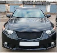 Решетка (Накладка) радиатора для автомобиля Honda Accord 8 (Хонда Аккорд 8) (2011-2013) рестайлинг