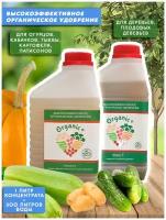 Набор органических удобрений для плодовых деревьев/тыквы/картофеля/огурцов Класс F, A 2 литра Organic+