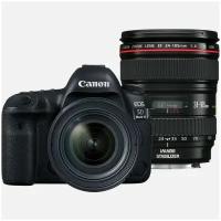 Фотоаппарат Canon EOS 5D Mark IV Kit EF 24-105mm f/4 L IS USM, черный