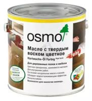 Масло-воск OSMO Hartwachs-Öl Farbig, 3040 белый, 0.75 л, 1 шт