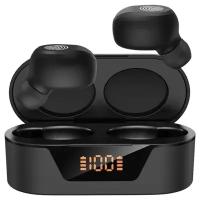 Беспроводные Bluetooth-наушники TWS BL31 Black / Игровые наушники с низкой задержкой и сенсорным управлением, шумоподавление