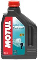 Минеральное моторное масло Motul Outboard 2T, 2 л, 1 шт