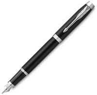 Parker IM Essential F319 - Matte Black CT, ручка перьевая, F