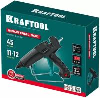 KRAFTOOL Industrial 300, d 11 - 12 мм, 45 г/мин, электрический термоклеевой пистолет (06842)