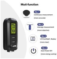 Автомобильный профессиональный толщиномер лакокрасочных покрытий (ЛКП) DIAGTOOL VC-100 (Fe/nFe)