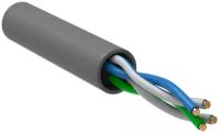 Кабель информ. ITK Generica (BC1-C502-111-305-G) кат.5 U/UTP 2X2X24AWG PVC внутр. 305м сер