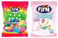 Набор мармелада Fini Sour Boom Mix + Йогурт фрукты (2 шт.)