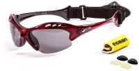 Солнцезащитные очки OCEAN OCEAN Mauricio Transparent Red / Grey Polarized lenses, красный