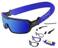 Солнцезащитные очки OCEAN OCEAN Chameleon Black / Revo Blue Polarized lenses, черный