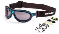 Солнцезащитные очки OCEAN OCEAN Tierra de fuego Transparent Blue / Grey Polarized lenses, голубой