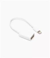 Переходник Lightning - USB-A, OTG для iPhone, для iPad, Usb Lightning, флешка, адаптер, кабель-переходник