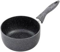 Ковш Scovo Stone Pan ST-031, с антипригарным покрытием, с крышкой, 1,5 л