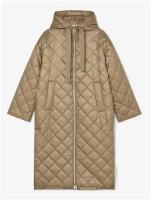 Куртка Marc O'Polo Loose Hooded Quilted, размер 42, sandy shore