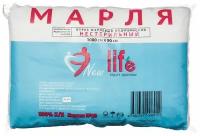 Марля медицинская отбеленная NEW LIFE отрез 10 м, плотность 30 (±2) г/м2, 94266, 1 шт