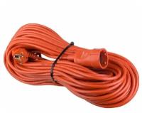 Удлинитель на рамке с заземлением Perfeo RuPower 1 Sockets 50m Orange PF_C3276