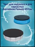 Тент для каркасных и надувных бассейнов.457см