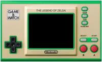 Игровая приставка Nintendo Game & Watch, The Legend of Zelda, бежевый/зеленый