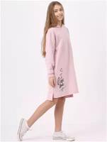 Платье худи для девочки от Winkiki WJG12075 Розовый 152 размер