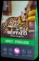 Сухой корм для кошек Mr.BUFFALO Sterilized для взрослых кошек с индейкой