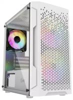 Корпус Powercase Mistral Micro Z3W Mesh LED Minitower White CMIMZW-L3