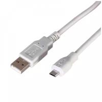 Шнур micro USB male - USB-A male 1.8M REXANT