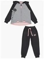 Комплект одежды Mini Maxi, размер 104, серый