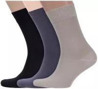 Комплект из 3 пар мужских носков Брестские (БЧК) рис. 000, микс 3, размер 29 (44-45)