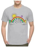 Футболка Dream Shirts, размер XS, серый