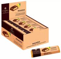 OZERA Шоколадный батончик Mango (манго), 20шт. Х 50 г