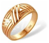 Золотое кольцо классическое выпуклой формы коюз М14000260