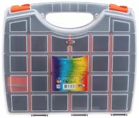 Ящик-органайзер для инструмента, двусторонний со сменными вставками, 32.5х28х8.5 см, Profbox, ЕD-31