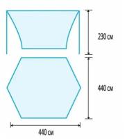 Tramp Lite палатка Tent blue (синий)