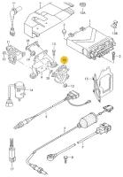 Клапан управляющий AUDI: A2 1.2 TDI 00-05, LUPO 1.2 TDI 3L/1.7 SDI 98-05, TRANSPORTER T4 c бортовой платформой 2.5 TDI Syncro 90-03, TRANSPORTER T4 а, 721903750 PIERBURG 7.21903.75.0