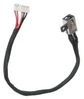 Power connector / Разъем питания для ноутбука Dell Inspiron 14-3451, 3452, 3000, i3452, i3451, с кабелем 15 см