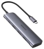 Хаб (разветвитель) UGREEN 5 в 1, USB 3.0, HDMI, PD