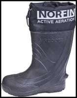 Сапоги зимние из ЭВА с манжетой, цвет антрацит NORFIN AIRBOOTS -50С (Разм.46-47)